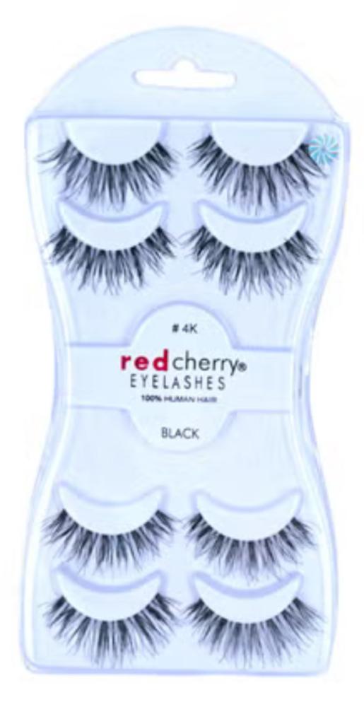 Red cherry natural eyelashes
