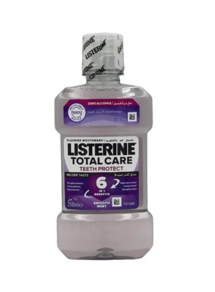 The mouthwash shown in the picture is "Listerine Total Care for teeth protection".