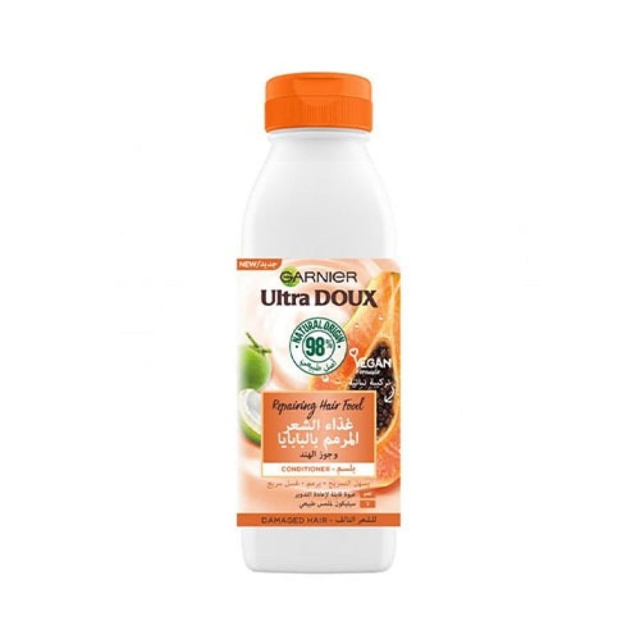 With the skin, Garnier hair repairer with papaya 350 ml