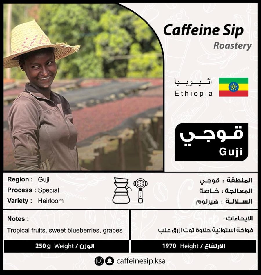 Ethiopia Guji - Caffeine Sip