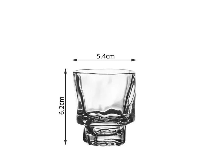 كوب اسبريسو 60ml شفاف