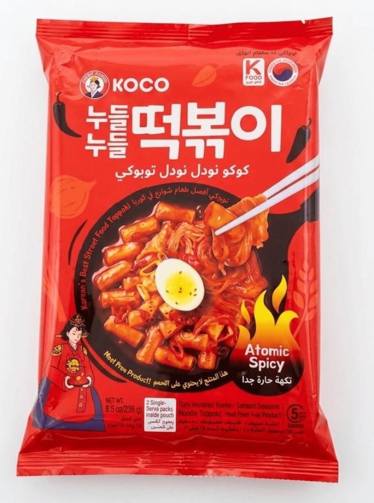 Extra Spicy Noodles with Rice Cakes 236g