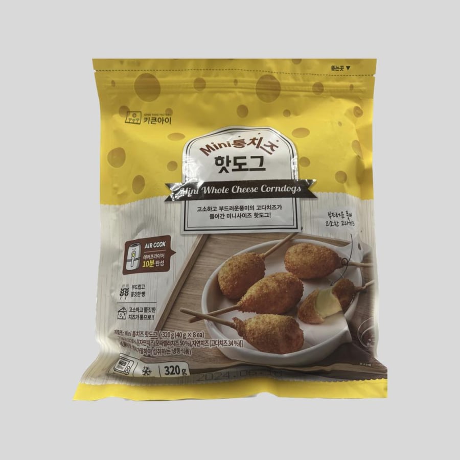 Mini whole cheese corndog 320 g