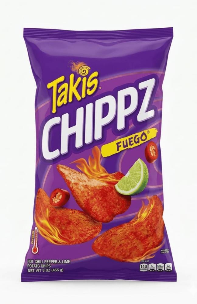 تاكيس شيبز فويغو بنكهة الفلفل الحار و الليمون ٢٨٠ جم
