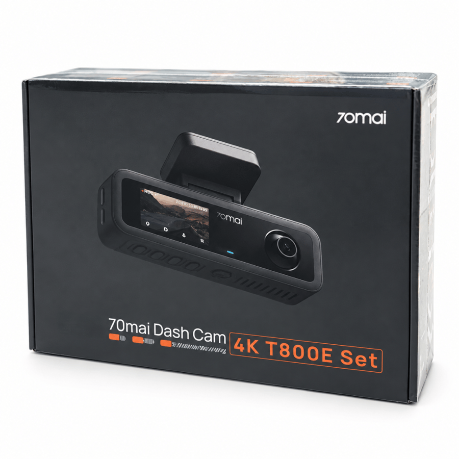 داش كام 70mai T800E Set — تسجيل أمامي 4K وداخلي وخلفي