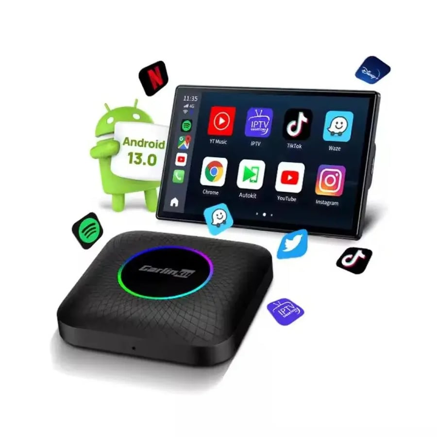 قطعة تحويل شاشة الوكالة إلى شاشة أندرويد متكاملة – RAM 8GB | سعة 128GB – أداء احترافي وتجربة ذكية