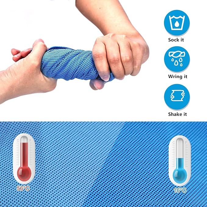 منشفة تبريد TowelTouch للرياضة والتمارين