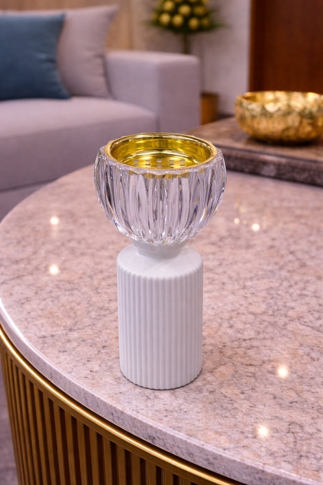 Luxurious crystal incense holder – a touch of elegance that decorates every gathering