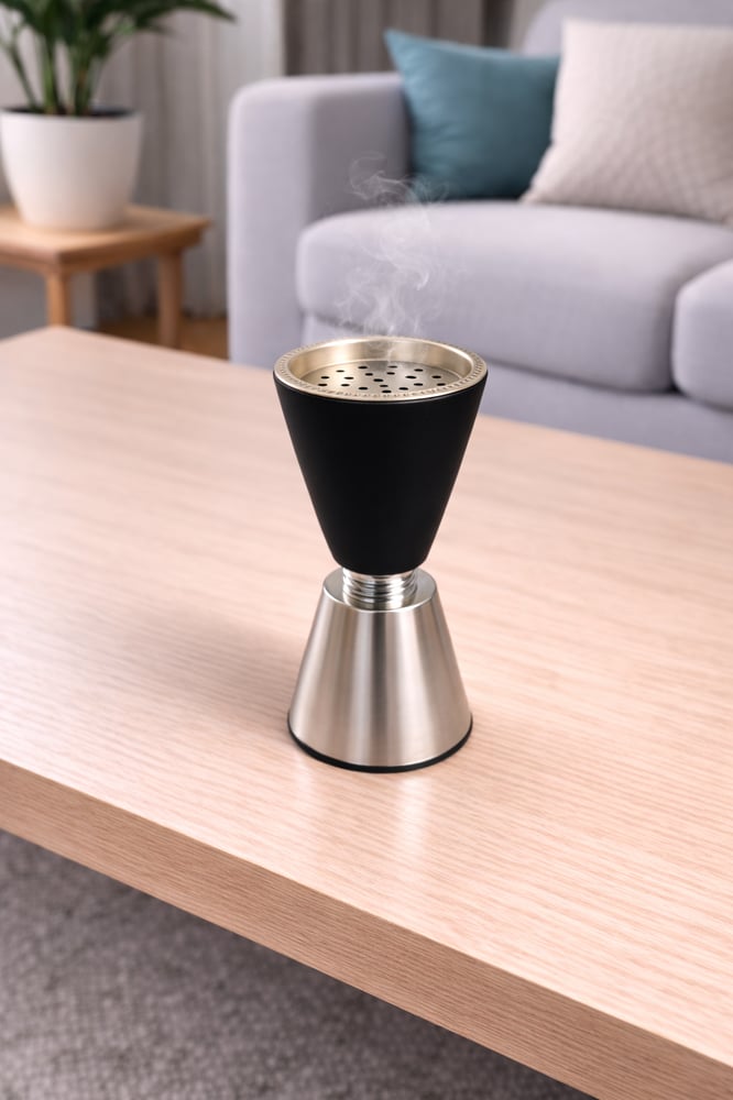 Elegant incense burner with modern design – a masterpiece that adds luxury to the place