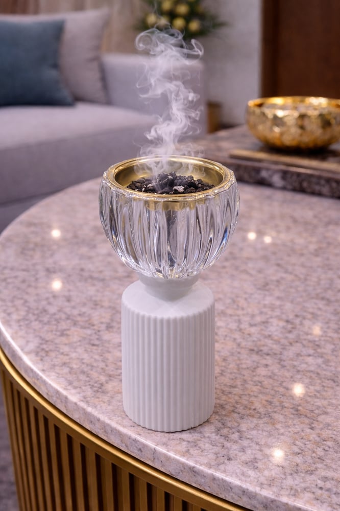Luxurious crystal incense holder – a touch of elegance that decorates every gathering