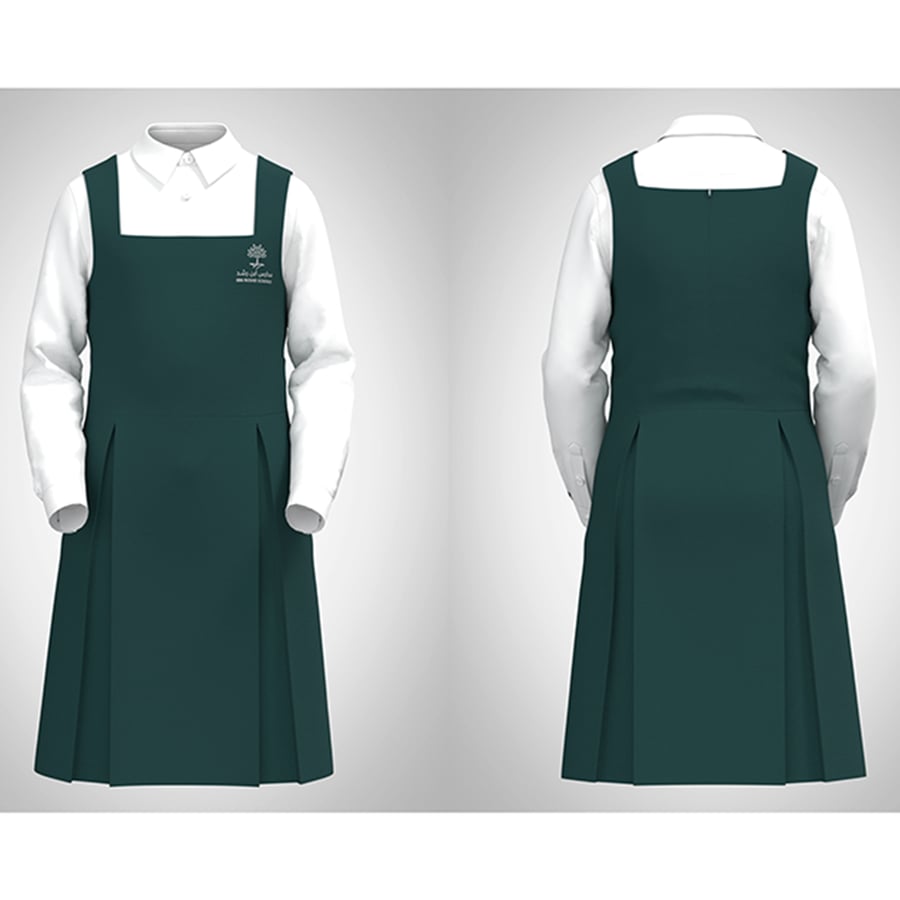 Primary school official apron turquoise