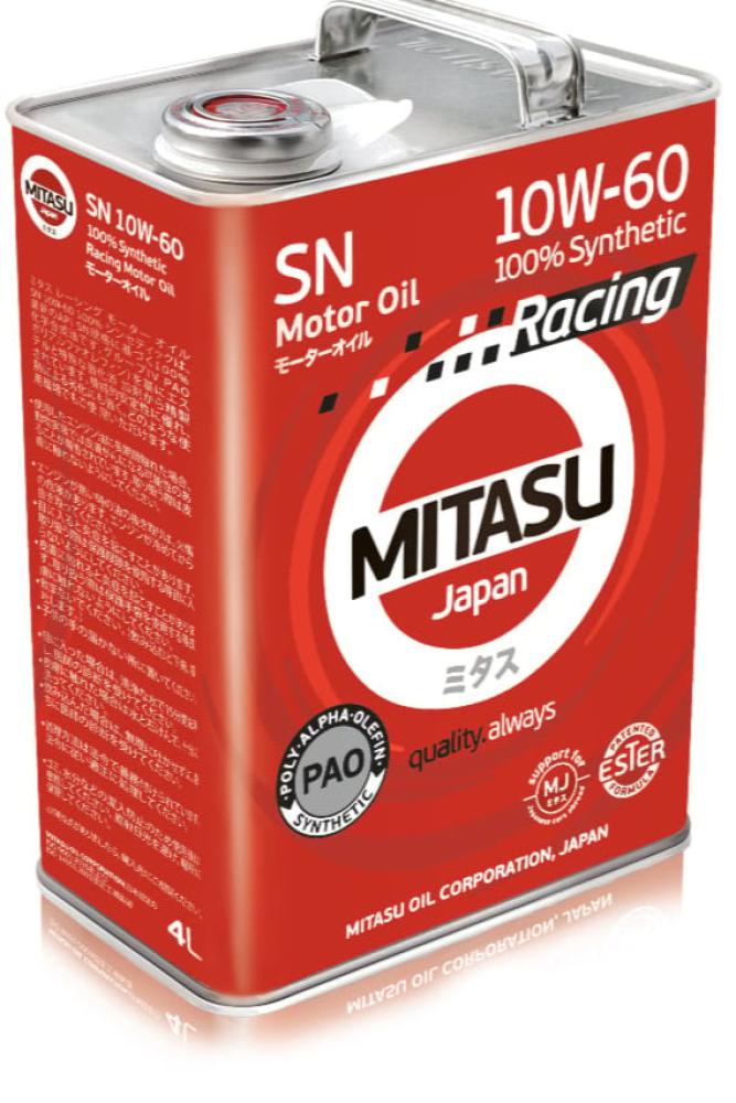 MITASU RACING MOTOR OIL SN 10W-60