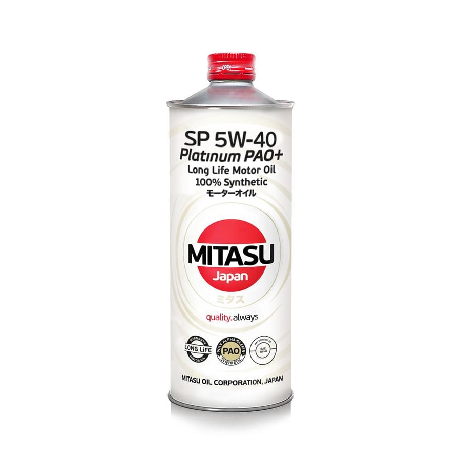 ميتاسو ياباني بلاتنيوم  100% سنتاتيك     PAO  SP 5W-40 C3