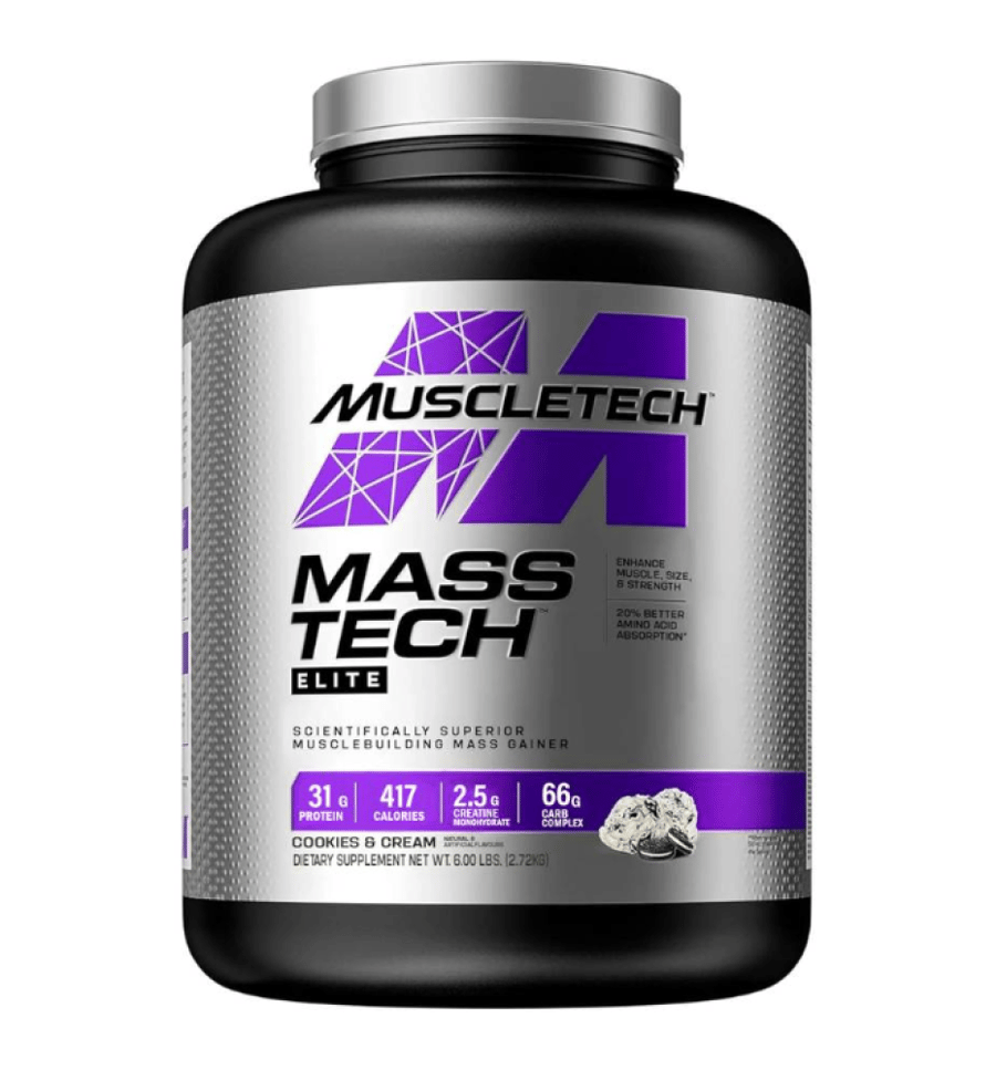 مسل تك - ماس تك ايليت بروتين (2.72 كجم) - MuscleTech Mass Tech Elite Protein