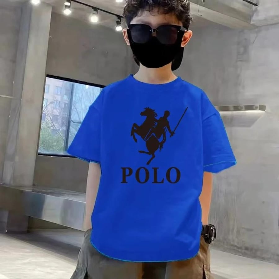 تي شيرت مطبوع عليه حروف وارهورس للأطفال