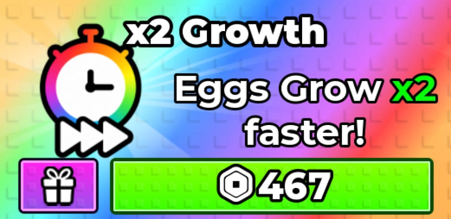 x2 Growth Eggs - ماب سرقة البيض