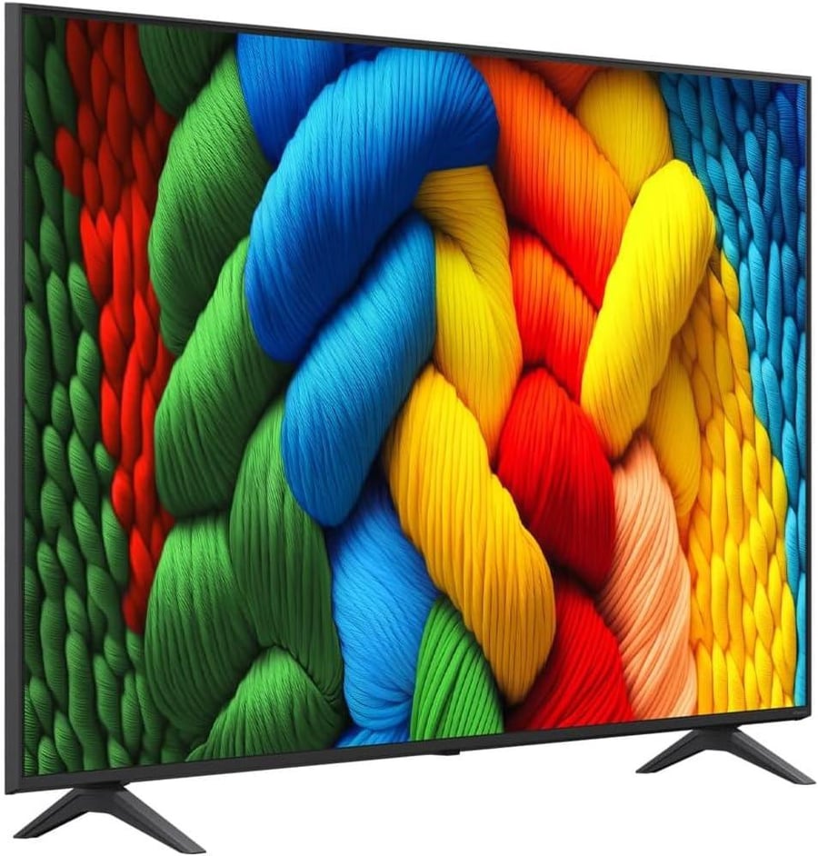 LG 65-inch NanoCell 4K Smart TV with Magic Remote and WebOS - 65NANO80A6A