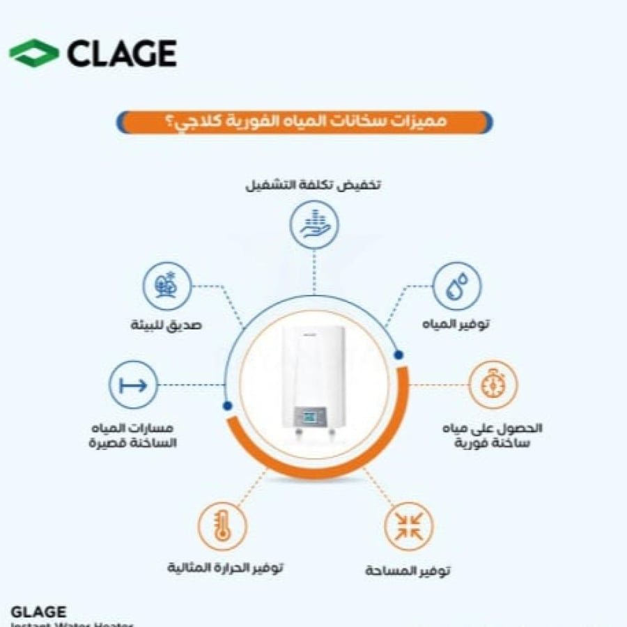 سخان المياه الفوري CEX9