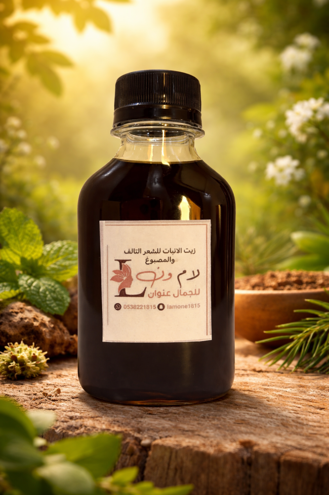 زيت العناية للشعر التالف والمصبوغ