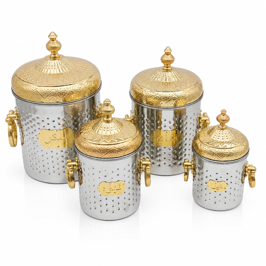 Sweetener set, set of 4 pieces