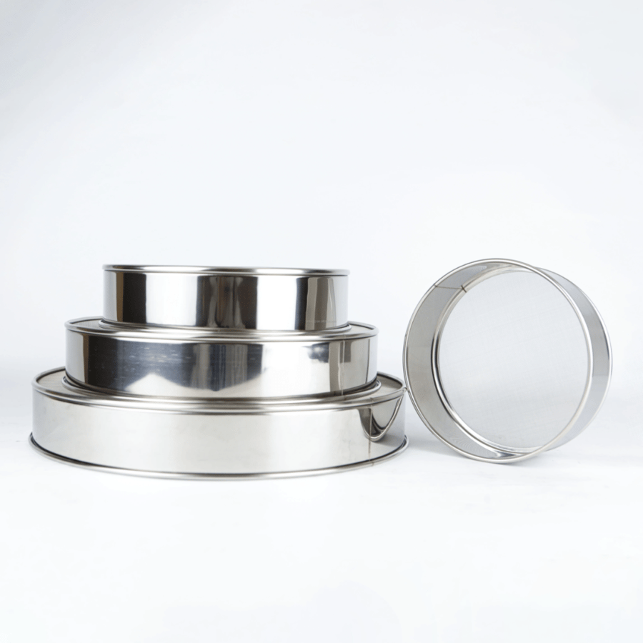 Fine sieve set 6 pieces