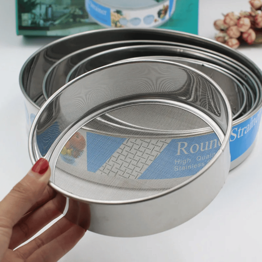 Fine sieve set 6 pieces