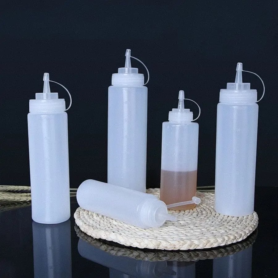 Large ketchup bottles