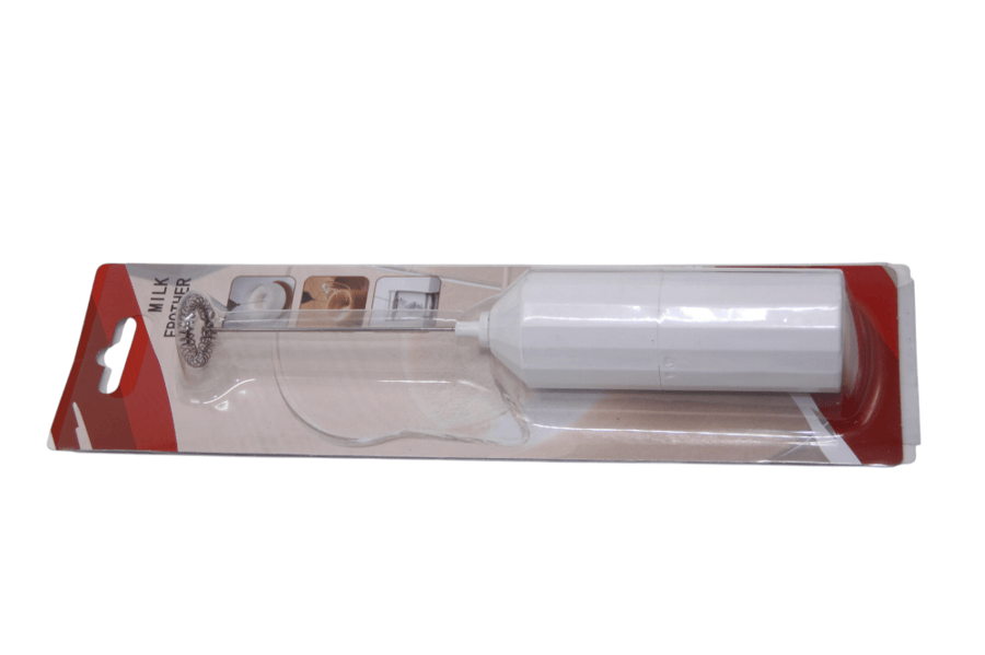Portable manual milk blender