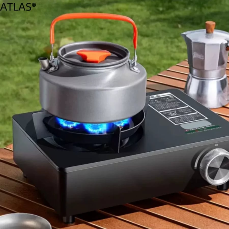 Travel stove with 7 burners