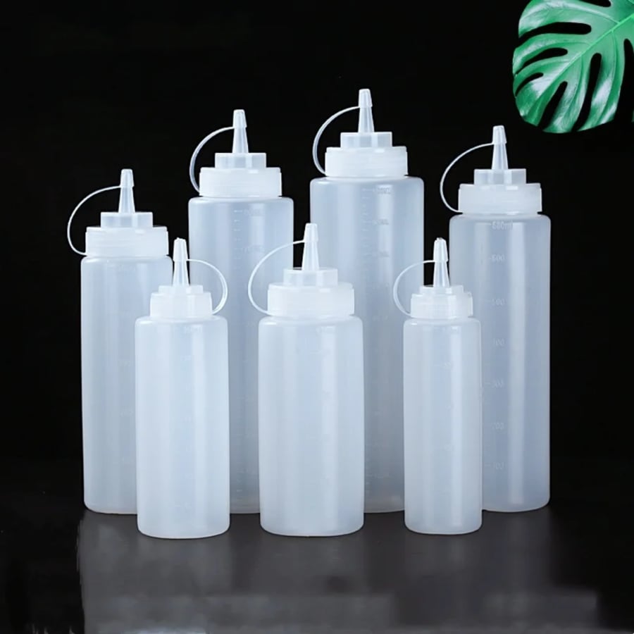 Large ketchup bottles
