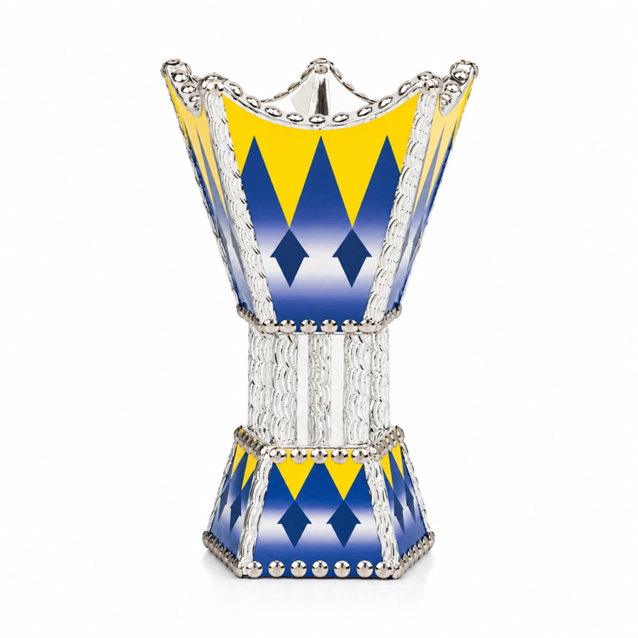Blue traditional Ghadar incense burner