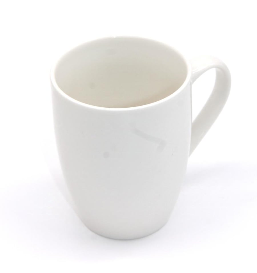 Double-wall glass coffee cup to keep the heat