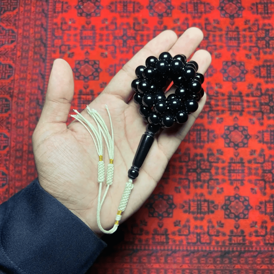 سبحه بكالايت اسود صك كركوشه