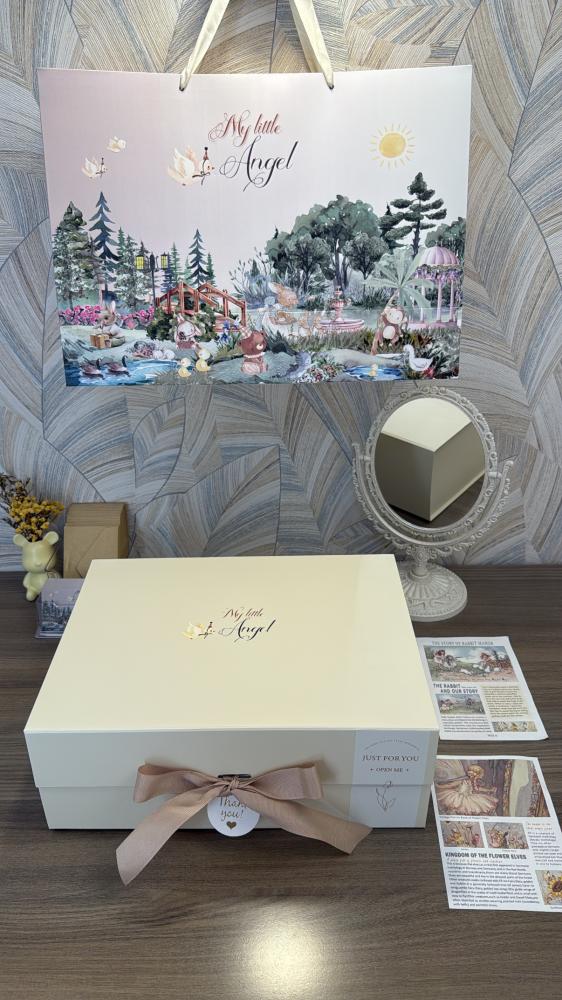 Narcissus flower box 5