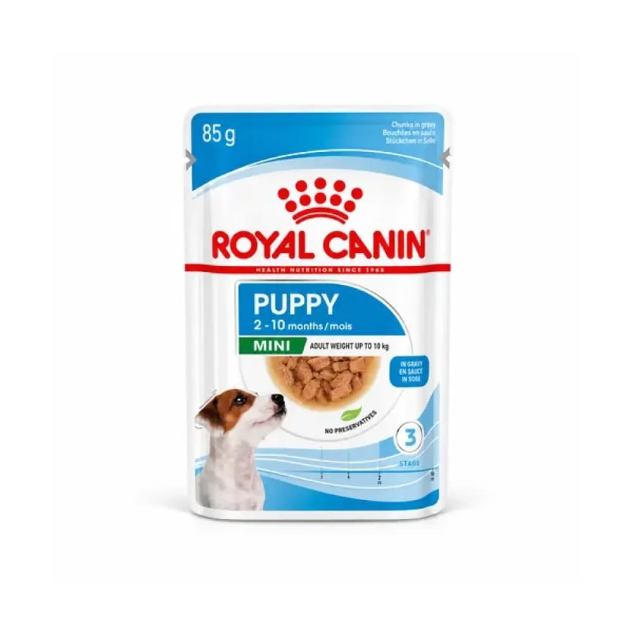 رويال كانين ميني بابي طعام رطب للجراء – 85 جم Royal Canin Mini Puppy Wet Food – 85g