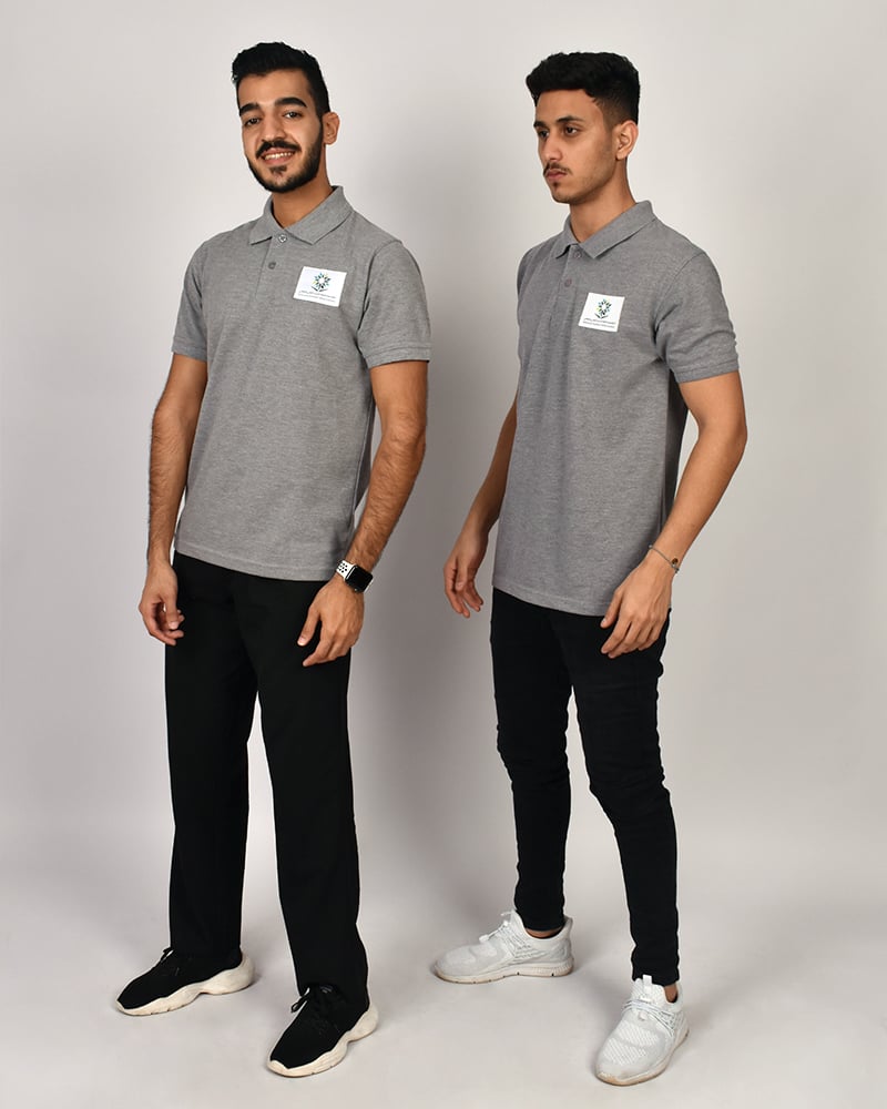 College of Technology Bachelor's Polo Shirt Dark Grey