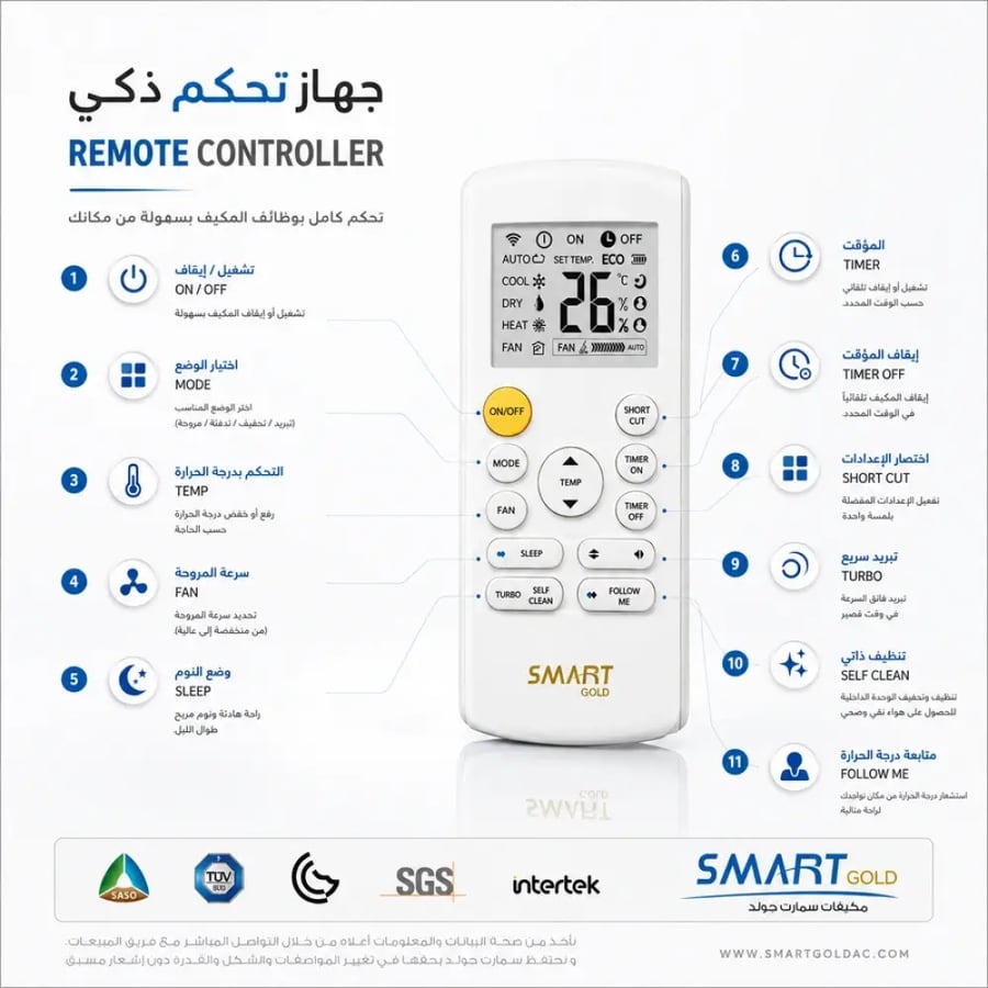 اسبليت جداري بارد موديل 36- W