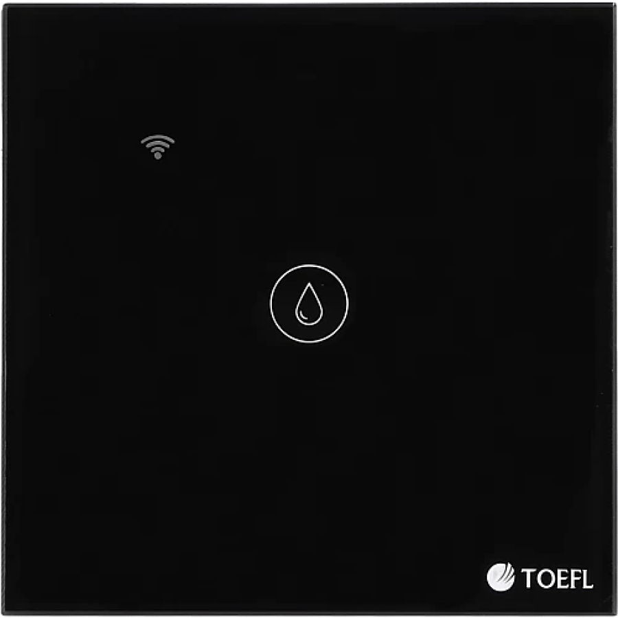 مفتاح ذكي مكيف Wifi عن بعد بالهاتف الجوال ( المكيف الشباك )غطاء اسود بقدرة تحمل 40 امبير