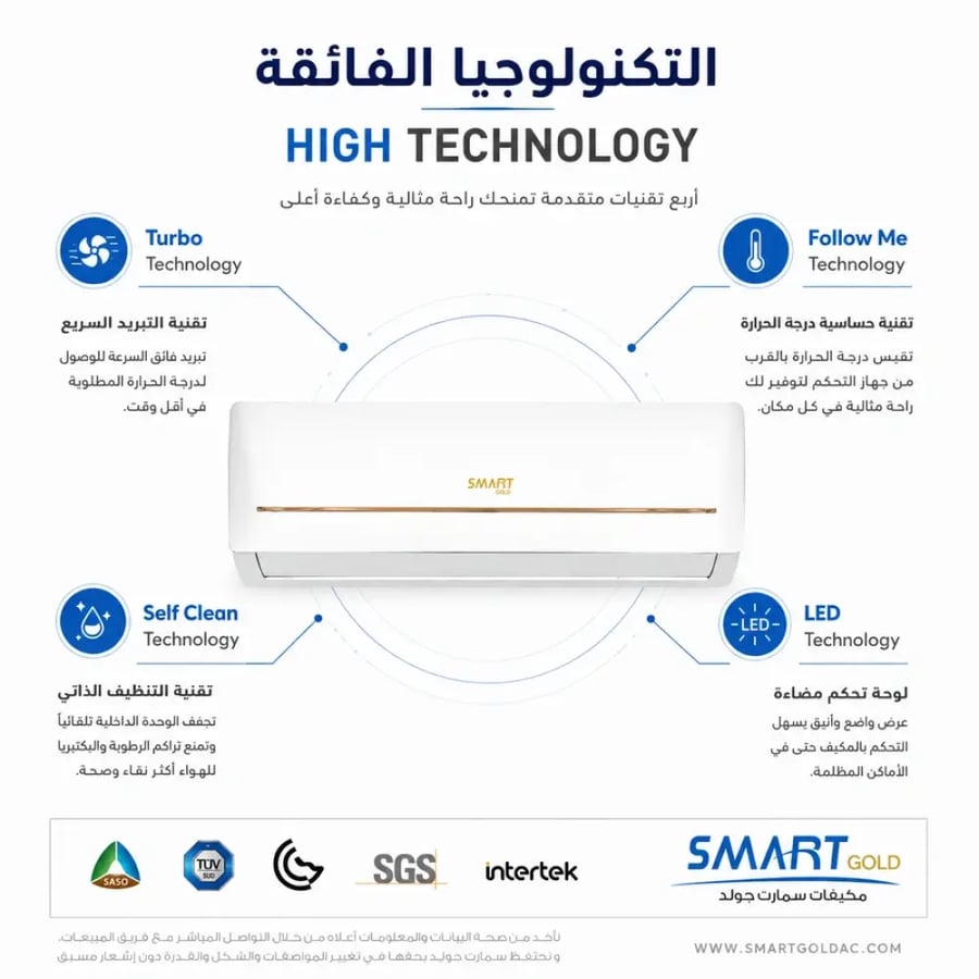 اسبليت جداري بارد موديل 18- W