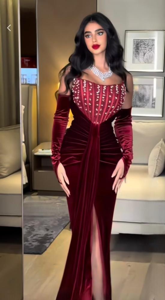 فستان خزامى