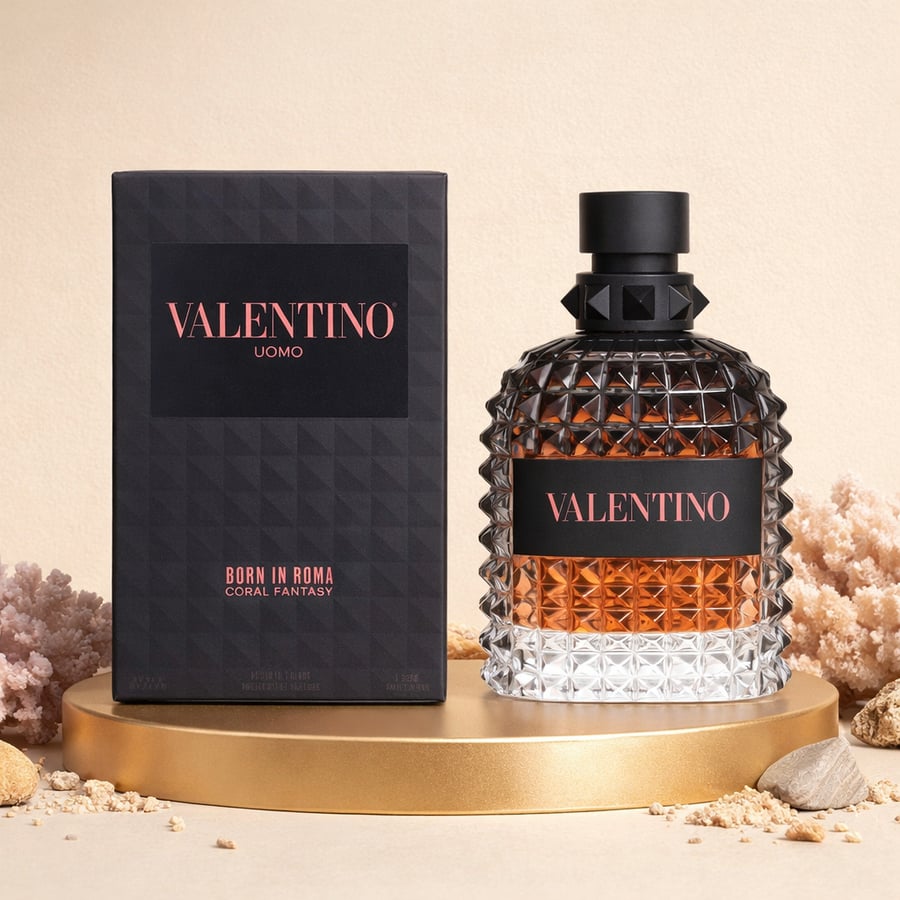 فالنتينو - عطر بورن إن روما أومو كورال فانتاسي عطر او دي تواليت - 100 مل