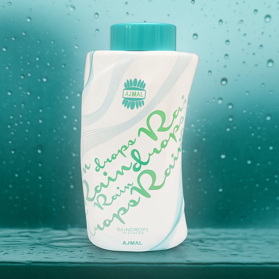 اجمل - بودرة رين دروبس معطرة للجسم 100 جم