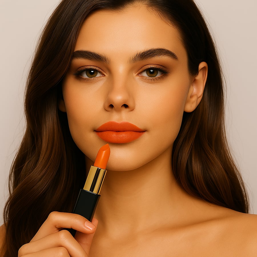 ميك أوفر 22 – أحمر شفاه كريمي ORANGE (M3503)