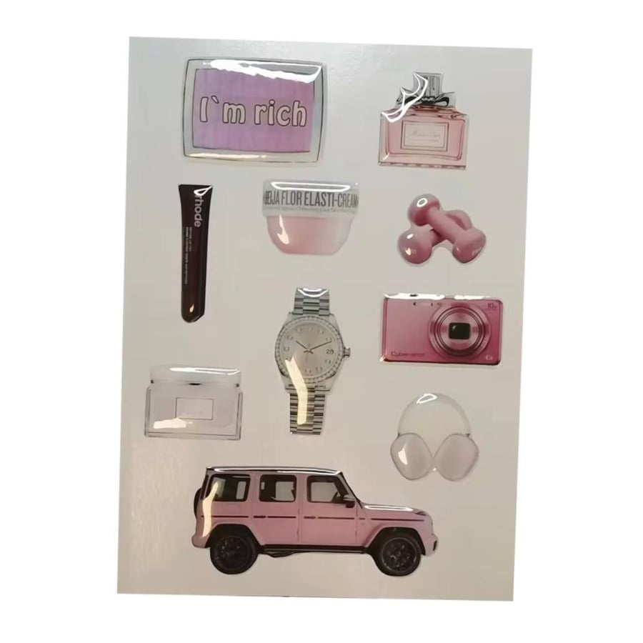 Stickers rich girl
