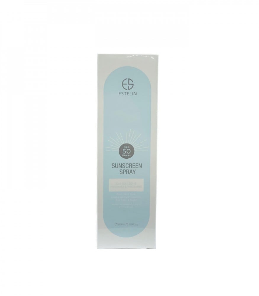 Sun protection spray and light moisturizer with sun protection factor +++ PA 50 from Estilin
