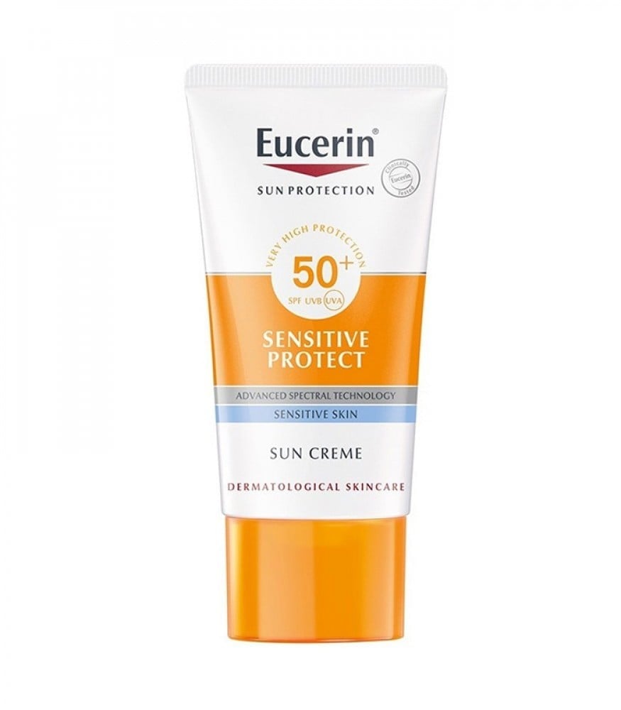 كريم الحماية من الشمس للبشرة الحساسة SPF 50+ من يوسرين 50مل