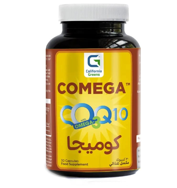 كوميجا كوكيو10 مكمل غذائي 30 كبسولة جيلاتينية