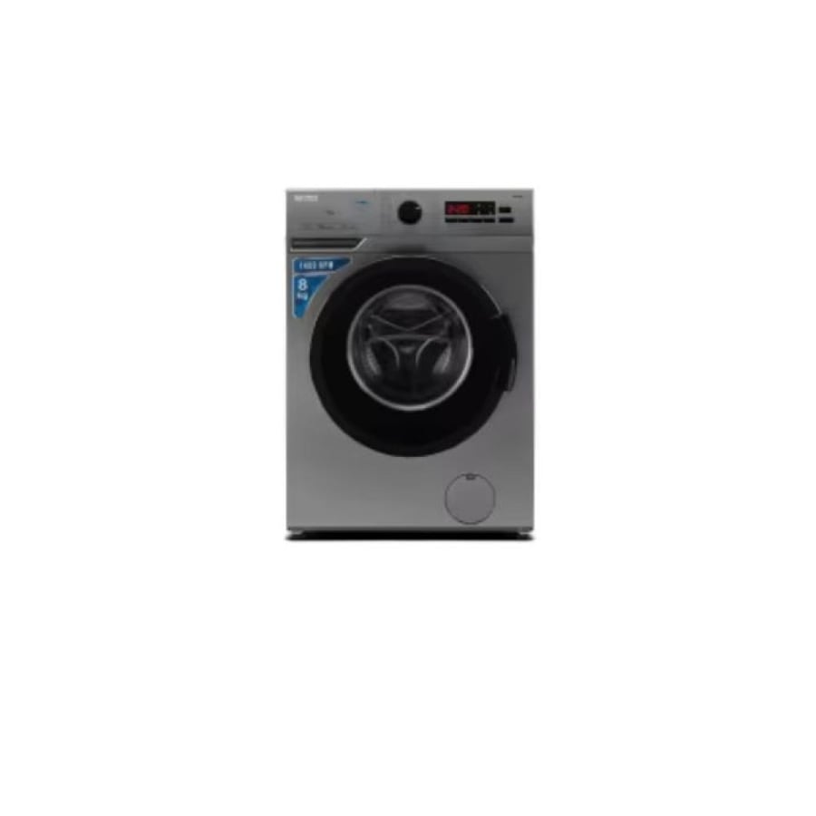 General Supreme front load automatic washing machine 8 kg, 15 programs, silver, GSFLN80