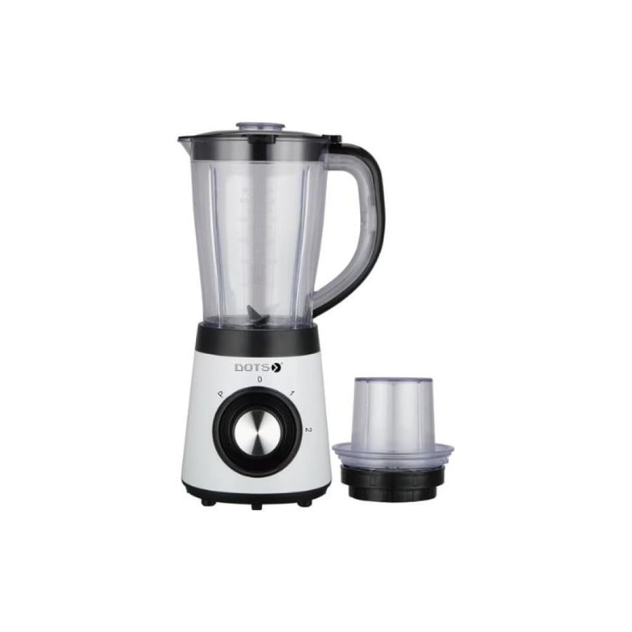 General Supreme electric blender capacity 1.5 liter with grinder, glass jar, 600 watts black, GSBL15SM