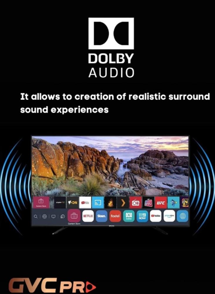 شاشة جي في سي برو، 75 بوصة، سمارت، دقة 4K، نظام webOS، ريموت ماجيك، موديل 75GW6100-WBOS
